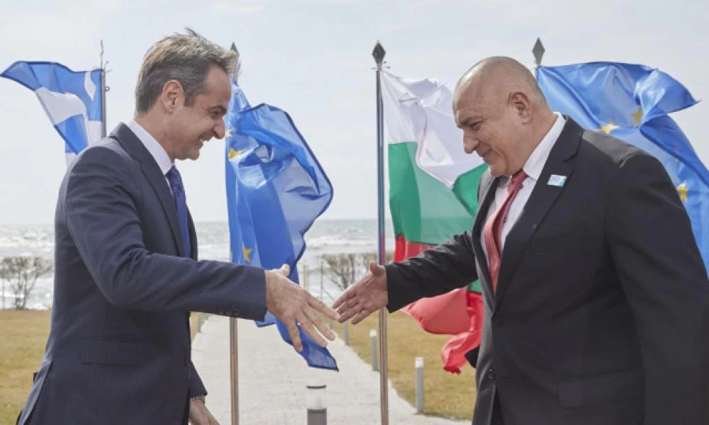 Μητσοτάκης-Μπορίσοφ στην τελετή υπογραφής του έργου για Υγροποιημένο Αέριο στην Αλεξανδρούπολη